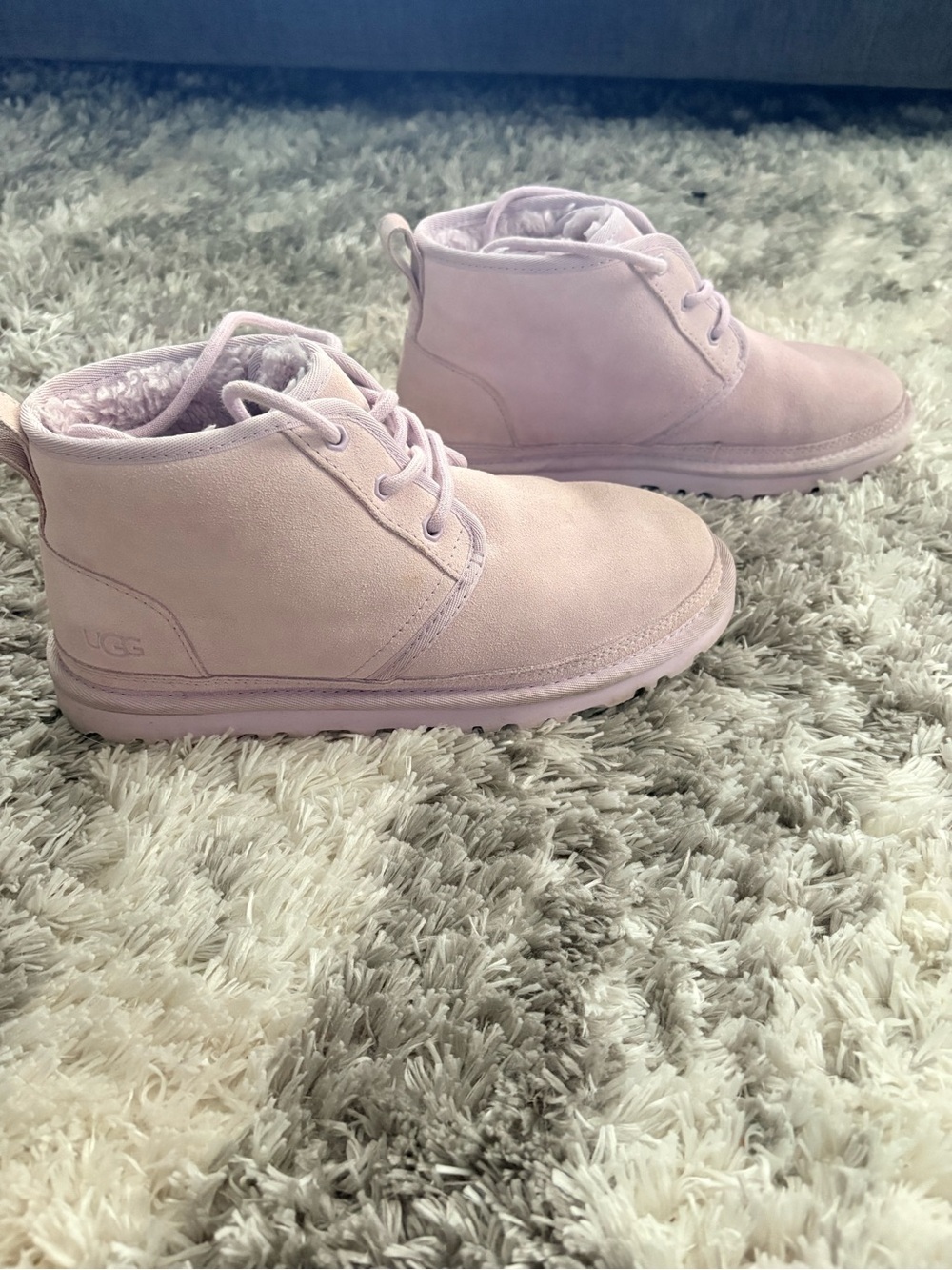 UGG purple Suede Chukka Boots
